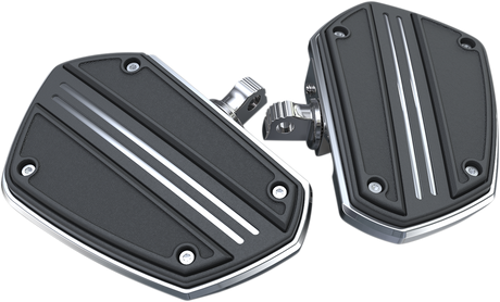 Ciro Twin Rail Board - With Adapter - Chrome 60201 - Cycle City Outdoors