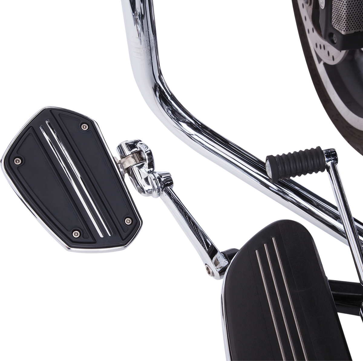 Ciro Twin Rail Board - With Adapter - Chrome 60201 - Cycle City Outdoors