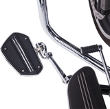 Ciro Twin Rail Board - With Adapter - Chrome 60201 - Cycle City Outdoors