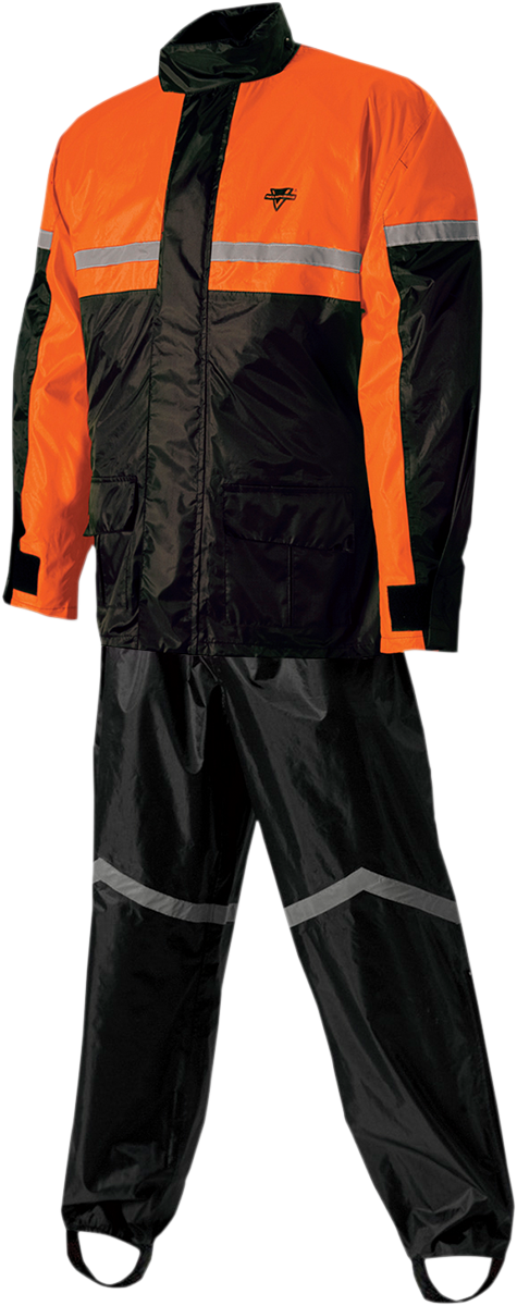 NELSON RIGG SR-6000 Stormrider Rainsuit - Orange/Black - Large SR6000ORG03LG