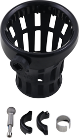 Ciro Drink Holder - 7/8" - 1" Clamp - Black 50913 - Cycle City Outdoors