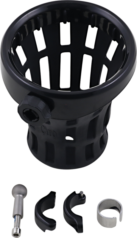 Ciro Drink Holder - 7/8" - 1" Clamp - Black 50913 - Cycle City Outdoors