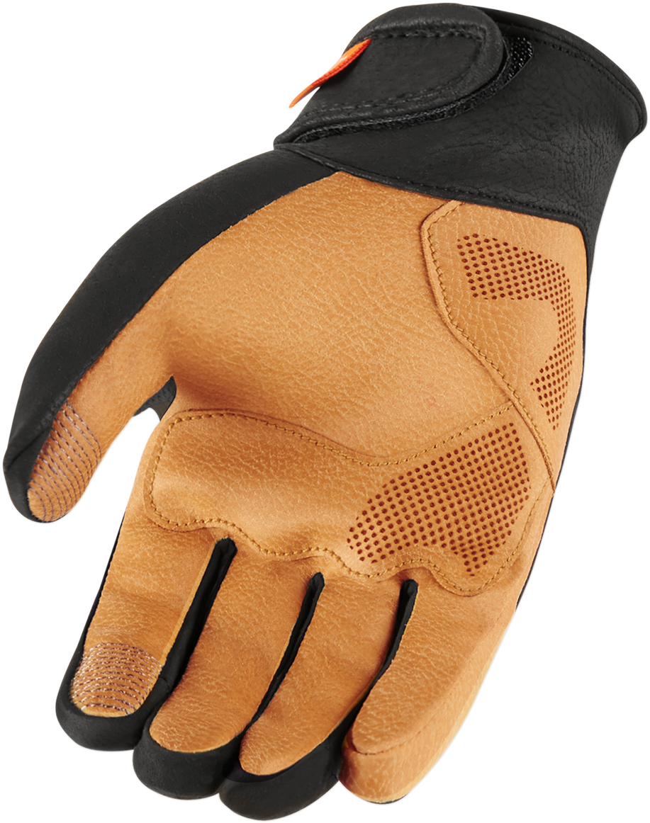 ICON Nightbreed* Gloves - Black - Medium 3301-3570