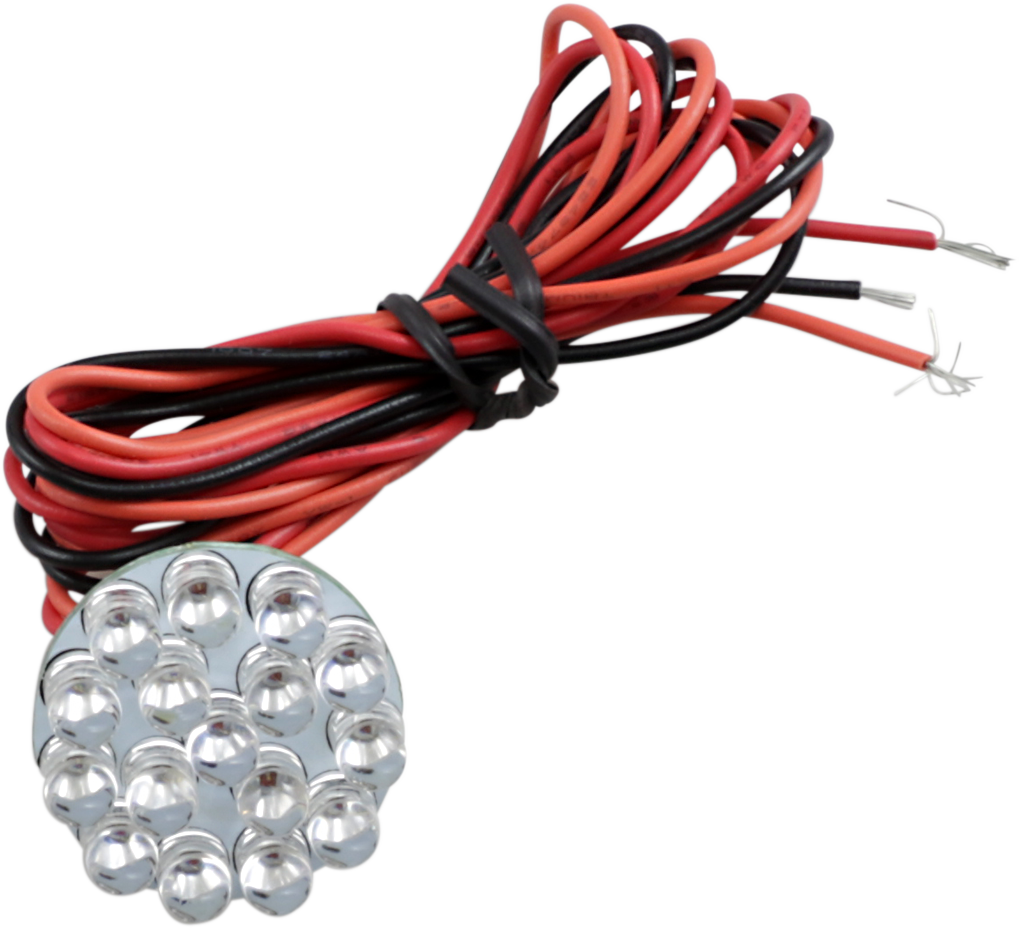 Custom Dynamics 1" Universal LED Cluster - Red GEN-100-R - Cycle City Outdoors