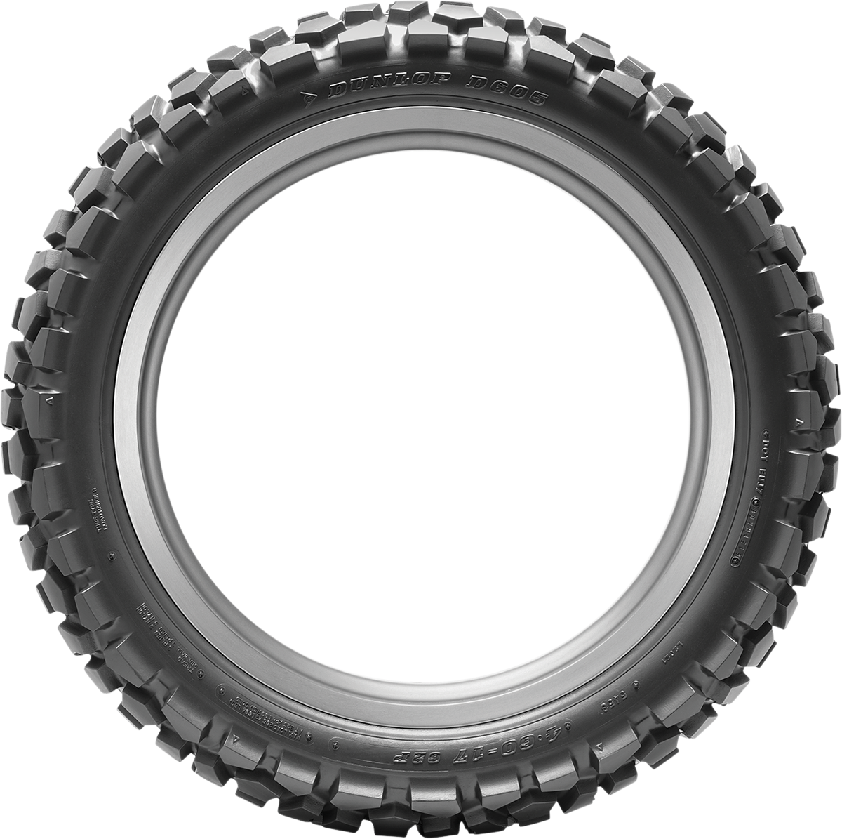 DUNLOP Tire - D605 - Rear - 4.60-17 - 62P 45154676