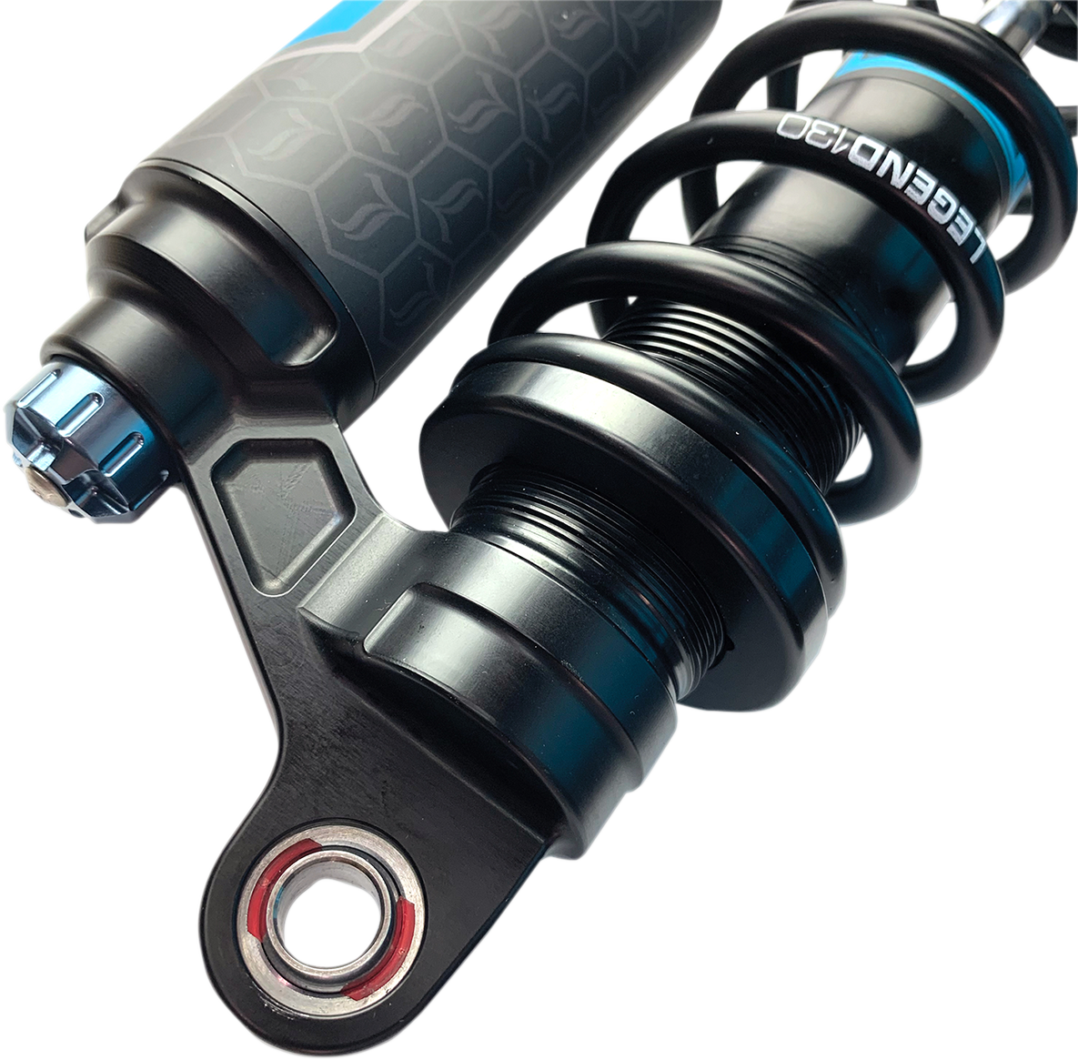 LEGEND SUSPENSION REVO ARC Piggyback Shocks - Black - 13" - '04+ Sportster 1310-1894