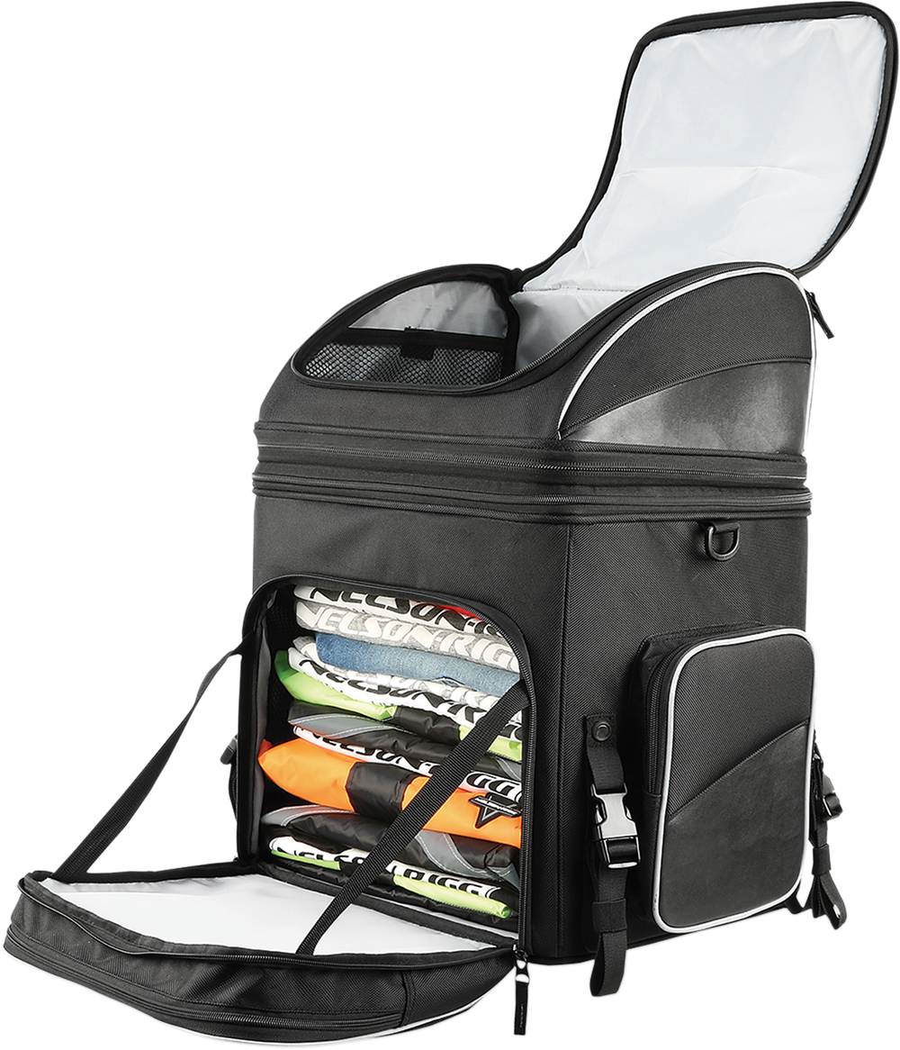 NELSON RIGG Destination Backrest Rack Bag - Black NR-230