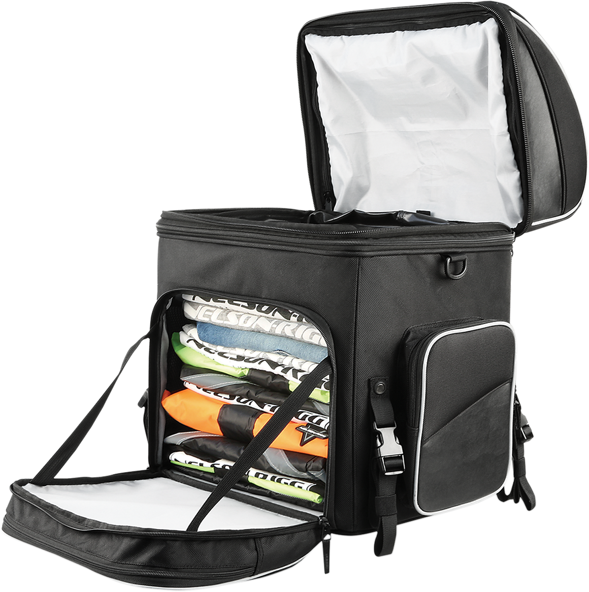 NELSON RIGG Destination Backrest Rack Bag - Black NR-230