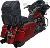 NELSON RIGG Destination Backrest Rack Bag - Black NR-230