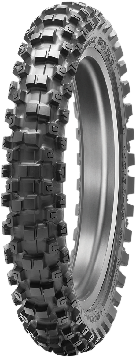 DUNLOP Tire - Geomax MX53 - Rear - 100/100-18 - 59M 45236865