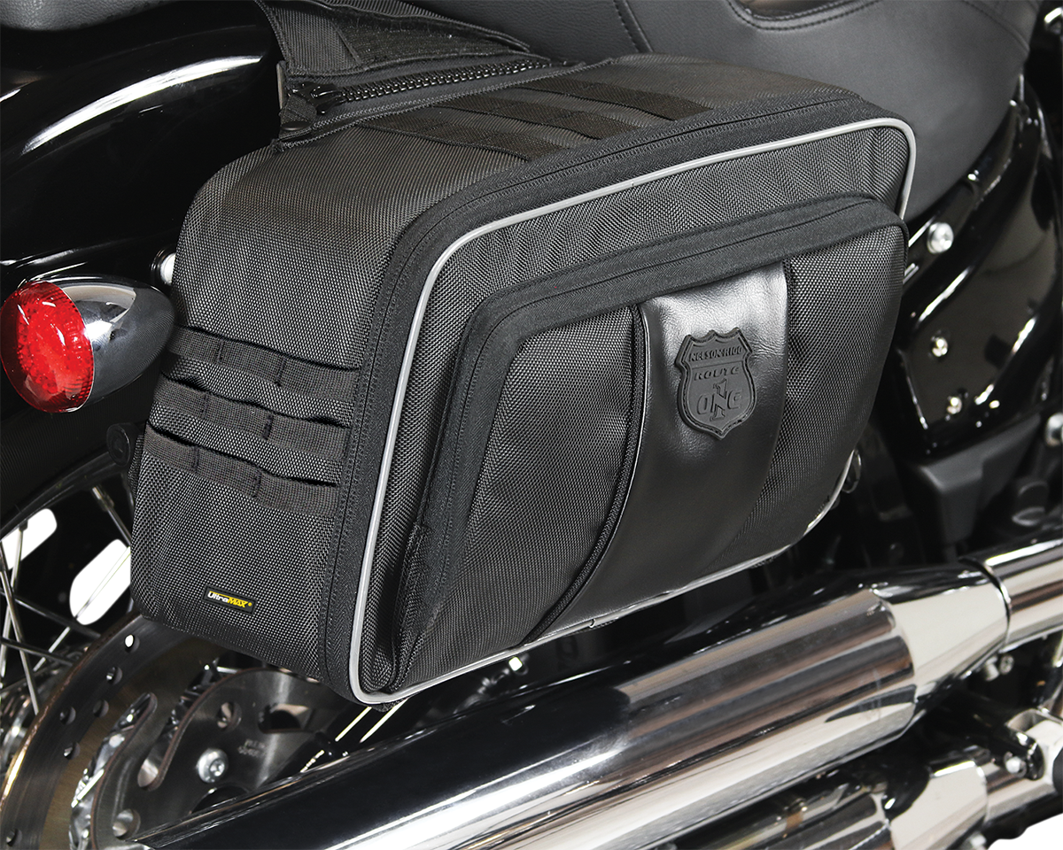 NELSON RIGG Road Trip Saddlebags - Black NR-400