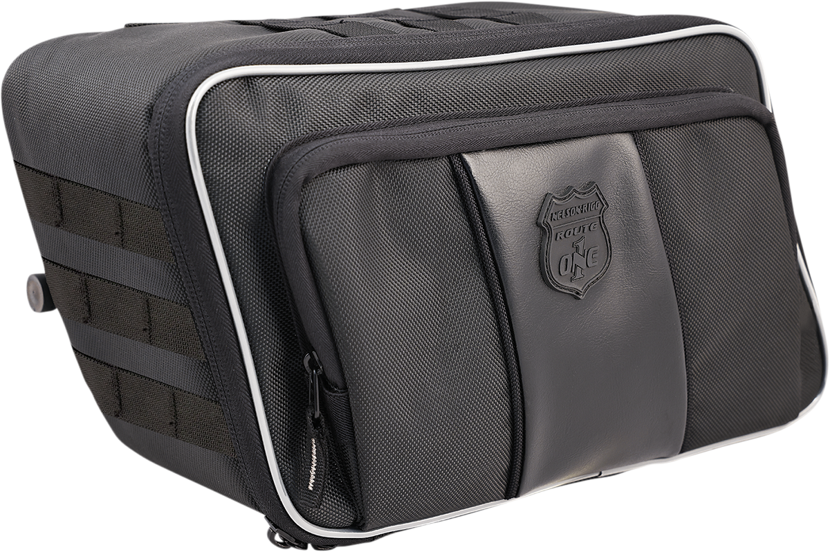 NELSON RIGG Road Trip Saddlebags - Black NR-400