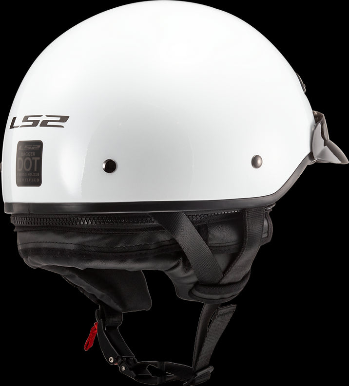 LS2 Bagger DOT Approved Motorcycle Half Helmet