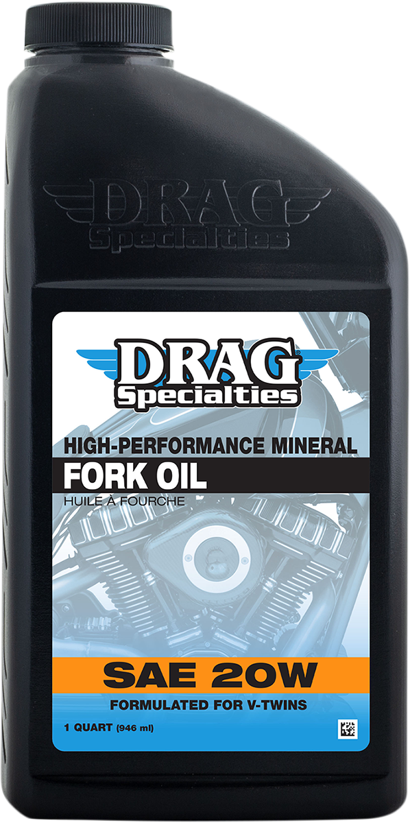 DRAG SPECIALTIES OIL Fork Oil - 20W, Heavy - 1 U.S. quart 198933 - Cycle City Outdoors