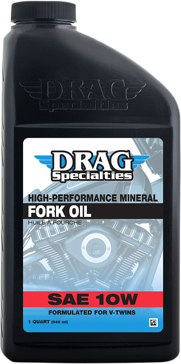 DRAG SPECIALTIES OIL Fork Oil - 10W, Medium - 1 U.S. quart 198934 - Cycle City Outdoors