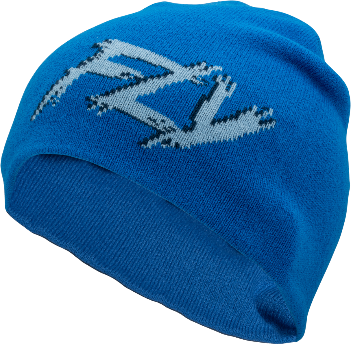 Fly Fitted Beanie Blue/Black - Cycle City Outdoors