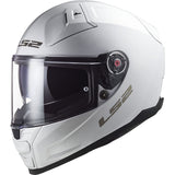 LS2 Helmets Full Face Citation II Helmet (Gloss White - Large)