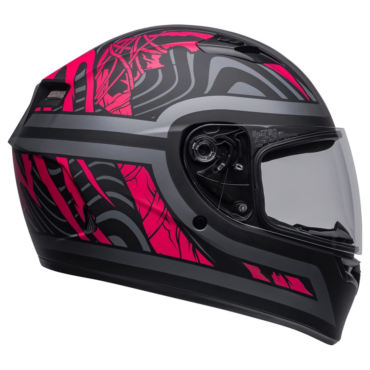 Bell - Qualifier Full Face Helmet - Rebel - Black/Pink - M - Cycle City Outdoors