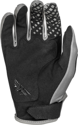 Youth Kinetic Sym Gloves Grey/Black Yl - Cycle City Outdoors