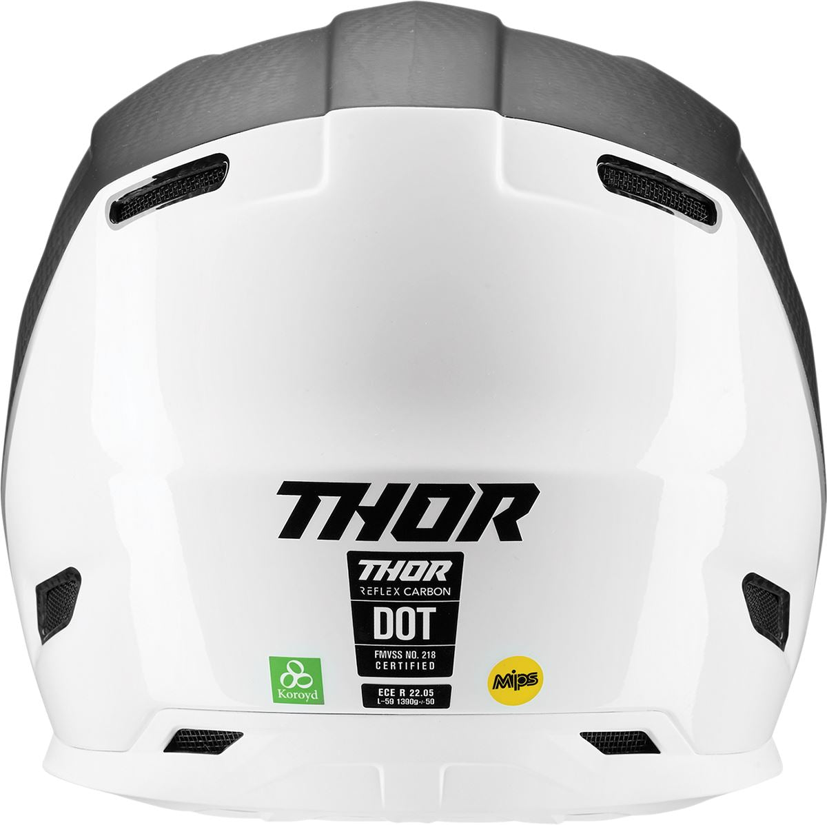 Thor Reflex Helmet - Polar - Carbon/White