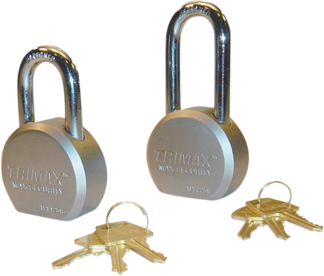 TRIMAX Steel Padlock - 1.25" TPL1251S - Cycle City Outdoors