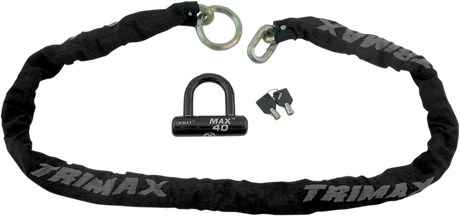 TRIMAX U-Lock Lock Chain - 5' THEX5040 - Cycle City Outdoors