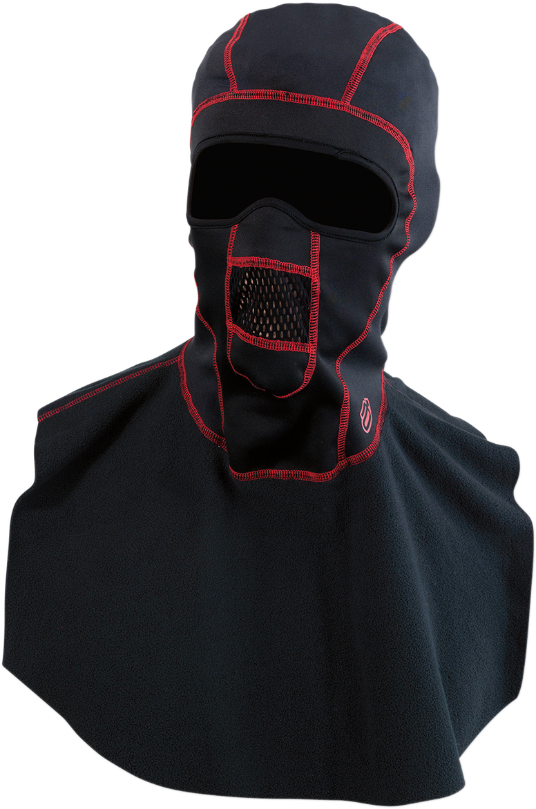 ARCTIVA Windshield? Balaclava with Dickie - Black/Red - Small/Medium 2503-0368