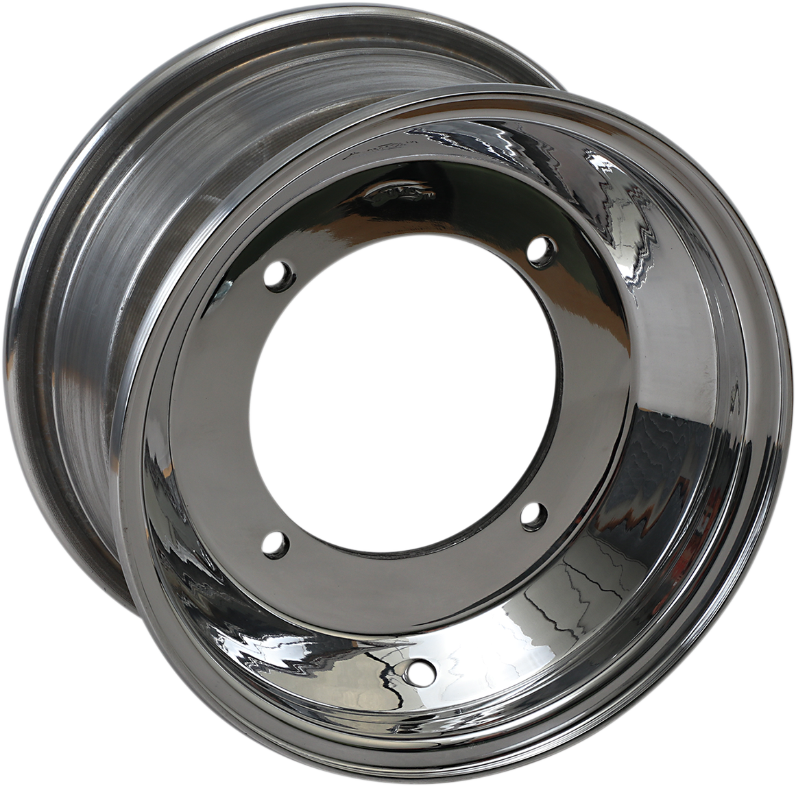 AMS Wheel - Spun - Standard Lip - Front - 10x5 - 4/144 - 3+2 261-105144P3