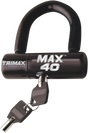 TRIMAX U-Lock Disc Lock - Black MAX40BK - Cycle City Outdoors