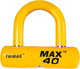 TRIMAX U-Lock Disc Lock - Yellow MAX40YL - Cycle City Outdoors