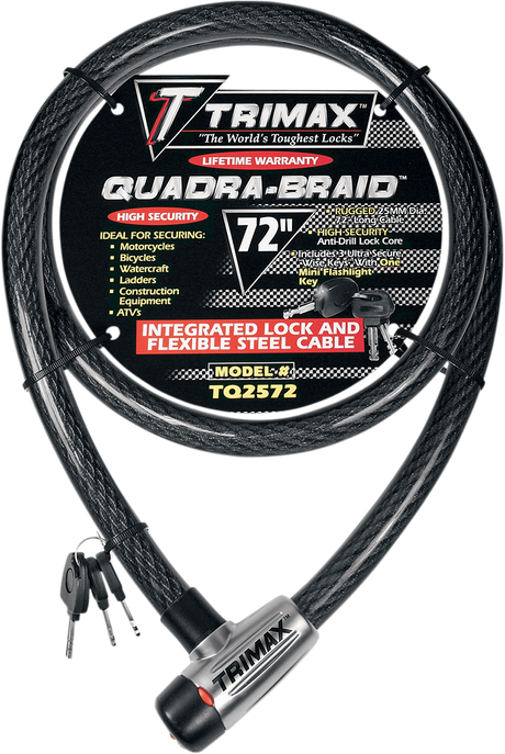 TRIMAX Quad Braid Lock - 72" TQ2572 - Cycle City Outdoors