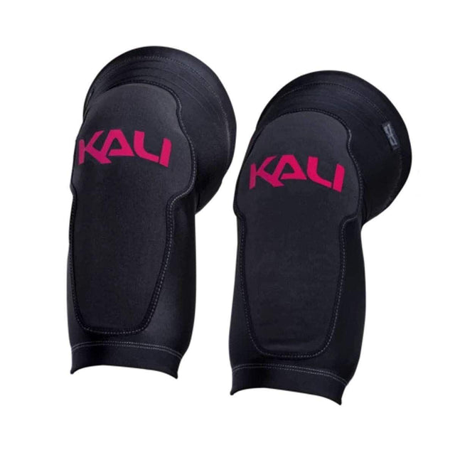 Kali Protectives - Mission Knee Guards - Black/Red - M - Cycle City Outdoors