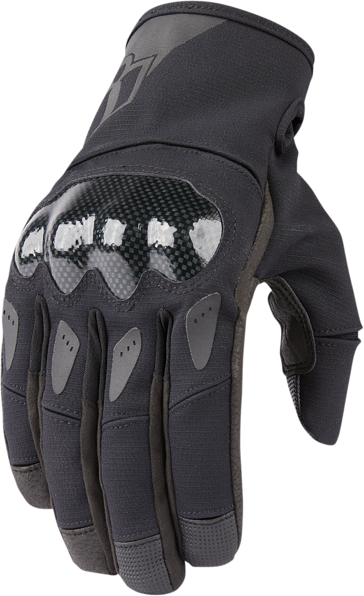 ICON Stormhawk* Gloves - Black - Small 3301-3965