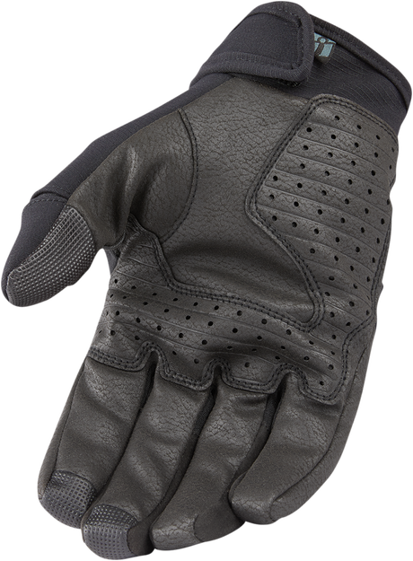 ICON Stormhawk* Gloves - Black - Medium 3301-3966