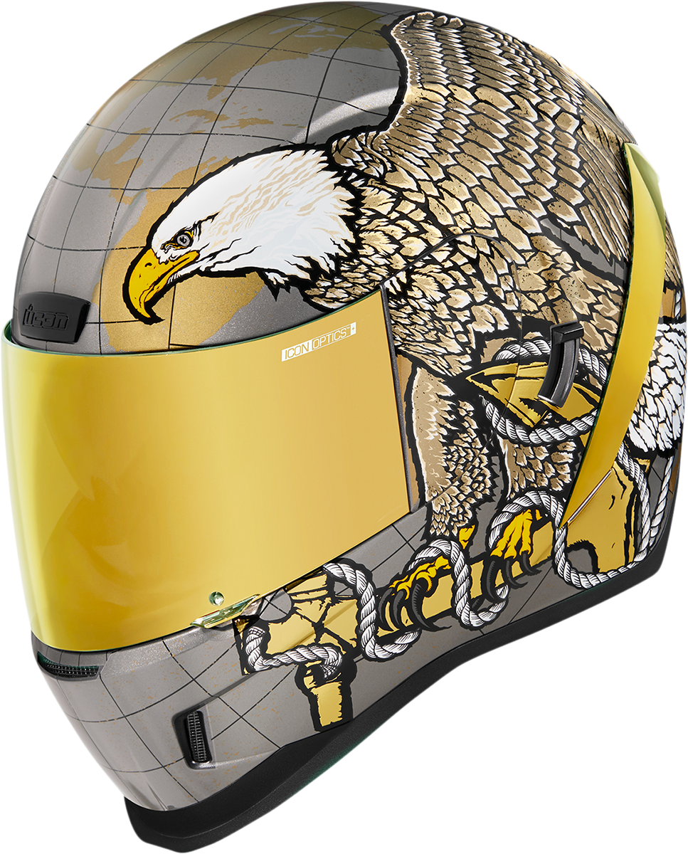 ICON Airform* Helmet - Semper Fi - Gold - XS 0101-13663