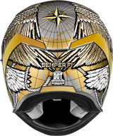 ICON Airform* Helmet - Semper Fi - Gold - XS 0101-13663