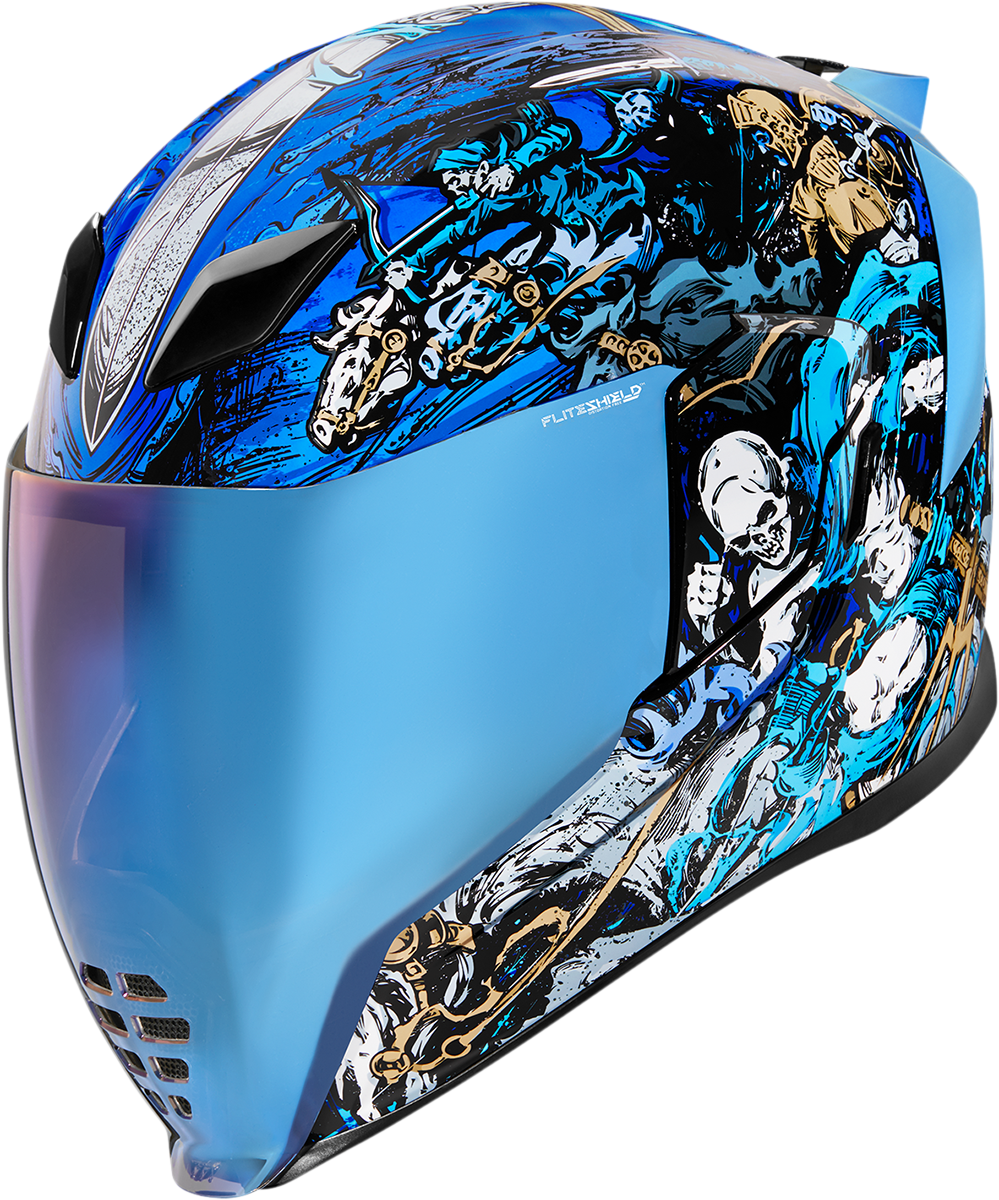 ICON Airflite* Helmet - 4Horsemen - Blue - Large 0101-13920