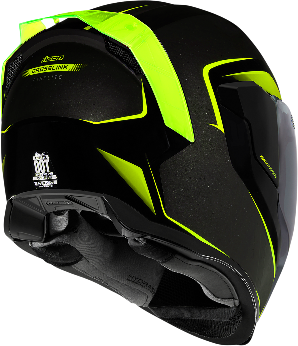 ICON Airflite* Helmet - Crosslink - Hi-Viz - Large 0101-14074