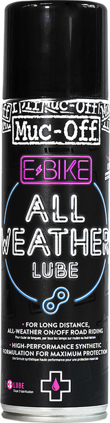 MUC-OFF USA Ebike All-Weather Lube - 8.4 U.S. fl oz. - Aerosol 20283US - Cycle City Outdoors