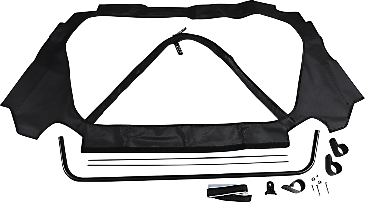 SEIZMIK Soft Rear Windshield - Clear - Kawasaki KRX 1000 50-04029KIT