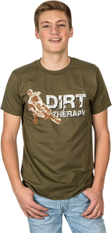 TECMATE Optimate Dirt Therapy T-Shirt - Military Green - 2XL TA-241MG