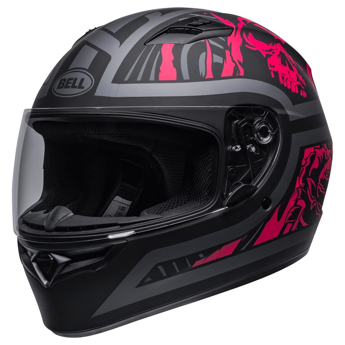 Bell - Qualifier Full Face Helmet - Rebel - Black/Pink - M - Cycle City Outdoors