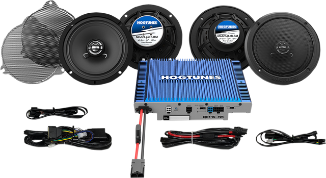 Hogtunes - Speaker/Amp Kit - Ultra QC ULTRA 4-RM - Cycle City Outdoors