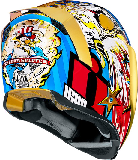 ICON Airflite* Helmet - Freedom Spitter - Gold - XS 0101-13924