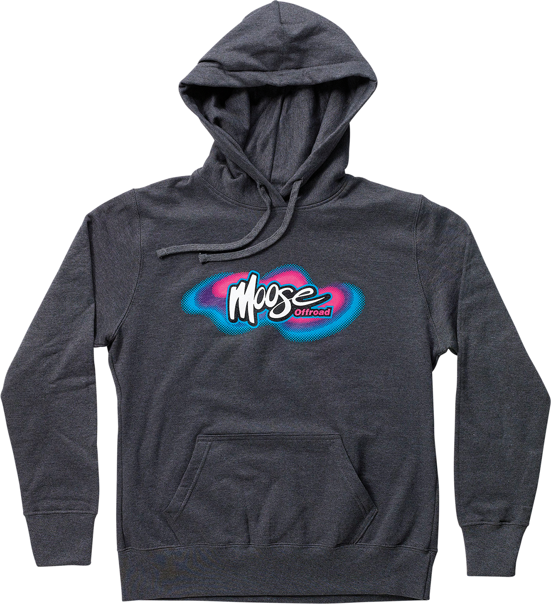 MOOSE RACING Women's Retro Hoodie - Gray - Medium 3051-1151 - Cycle City Outdoors