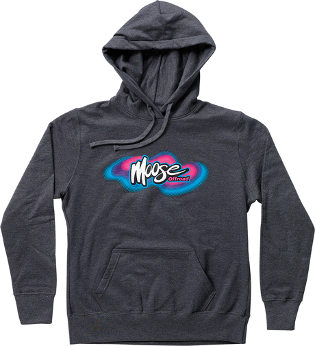 MOOSE RACING Women's Retro Hoodie - Gray - Medium 3051-1151 - Cycle City Outdoors