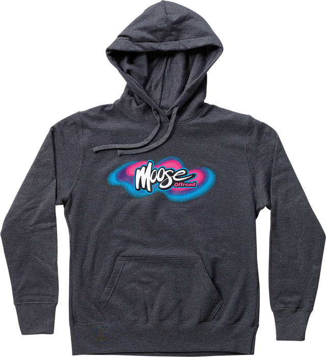 MOOSE RACING Women's Retro Hoodie - Gray - Medium 3051-1151 - Cycle City Outdoors