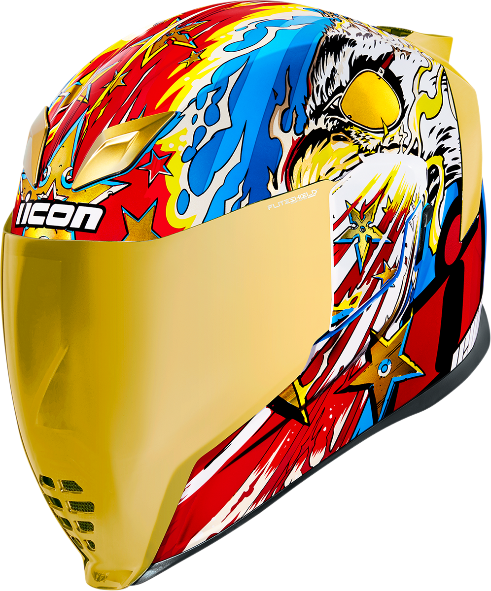 ICON Airflite* Helmet - Freedom Spitter - Gold - Small 0101-13925