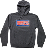 MOOSE RACING Spangled Hoodie - Gray - Large 3050-5876 - Cycle City Outdoors