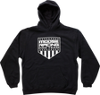 MOOSE RACING Youth Pro Team Hoodie - Black - Small 3052-0629 - Cycle City Outdoors